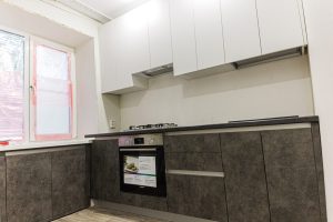 Компактная стильная кухня